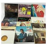 Vinyl Records: Elvis Christmas, Merle Haggard,