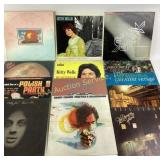 Vinyl Records: Styx, Kitty Wells, Billy Joel, The