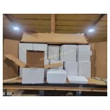 Box of [30] shipping Styrofoam coolers in boxes,
