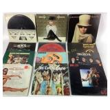 Vinyl records: Blue Oyster Cult, Pat Benatar,