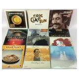 Vinyl Records: The Beach Boys, Eric Clapton, Jim