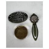 NYC Railroad Company Shop tag 4341.  Bicentennial