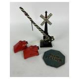 Railroad:  Marx O gauge Model Train Railroad