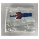Amtrak Railroad fleece blanket