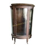 Curio Cabinet with round front