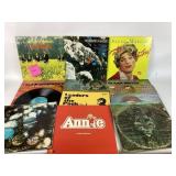 Vinyl records: Pink Floyd, Roger miller, Annie,
