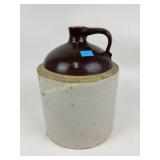 Primitive Stoneware Whiskey Crock