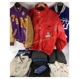 Logo athletic IU coat (XL),  varsity jackets,