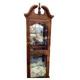 Side opening Curio cabinet with shelves,