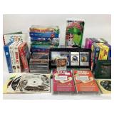 Disney VHS Movies, Cassette Tapes and Music CDs