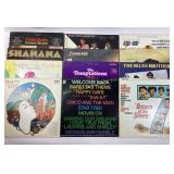 Vinyl records; the temptations,Frankie valli,