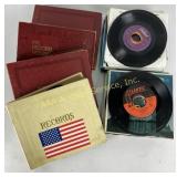 Vinyl 45 Records:  Aha, Chicago, Bon Jovi, Sting,