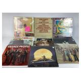 Vinyl records: Julian Lennon, the guess who,