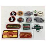 Chicago Illinois Railroad Patches and Pins