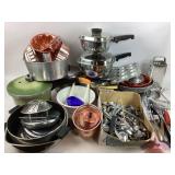 Presto pressure cooker, aristo-craft pots, Bundt