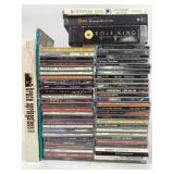 CDs; AC/DC, Tina turner, cheap trick, creed, Tom