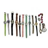 Anne Klein II watches, Gossip Leather banded