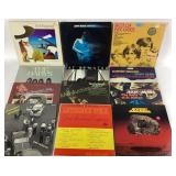 Vinyl records: Bad Company, Jeff Beck, the Bee