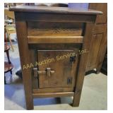 Solid wood kitchen island/pantry 35Hx23Wx15D0q!