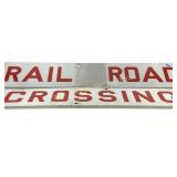 Metal Railroad Crossing Sign