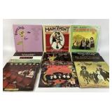 Vinyl records: funny lady, heart, Jesus Christ