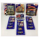 Assorted Hasbro Winners Circle Die Cast Car Sets.