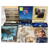 Vinyl records:  Air Supply, Barry Manilow,