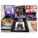 Vinyl records:  Culture Club, Gladys Knight & the