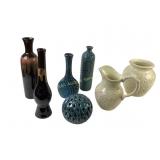 Decorative ceramic vases & water pitcher