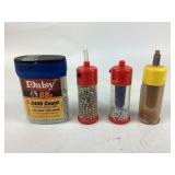 Daisy BB pellets, and others