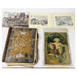 Antique GEO. Stinson & Co Lithograph, antique