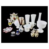 (2) Lenox 24 k gold trimmed, porcelain snowman