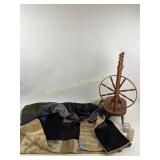 Handmade tie knot quilt: 4ft 2inches x 5ft 9inches