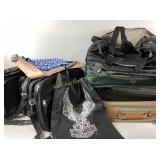 Leather shoulder bag, leather suitcase, Eddie