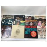 Vinyl records: Ray Charles, Chubby Checker,