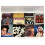 Vinyl records: Crosby, Stills, Nash & Young,