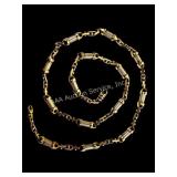 10k yellow & white gold men