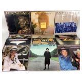 Vinyl records: Rod Stewart, Foreigner, And This,