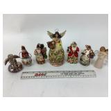 Jim Shore Santa and a snowman ornaments, November