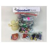 Lego grab bag, Casper Glow in the Dark toy, Lego