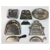 Souvenir dust pan / crumb catcher and ashtray