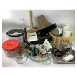 Pyrex measuring cups, George Foreman