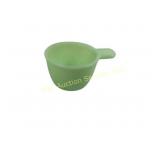 Jadeite Jeannette uranium glass 1/3 measuring