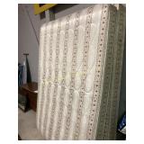 Queen Mattress and Boxsprings. Tear in Boxsprings