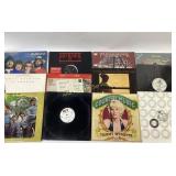 Vinyl Records: Alabama, Eric Clapton, The Dave