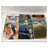 Vinyl Records: Genesis, Styx, Elvis, Glen