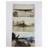 (3) antique RP postcards Minnesota & Wisconsin -
