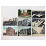 Indiana postcards incl. RPPC Blue Lake,