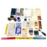 Local advertising: GTE wooden ruler, majestic