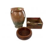 Puritans Extras cigar box base, Roseville Style